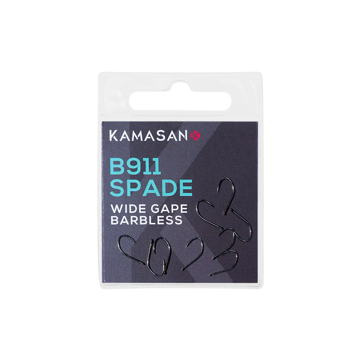 Size 14 B911 Spade End Wide Gape Barbless Fine Wire Hooks Kamasan