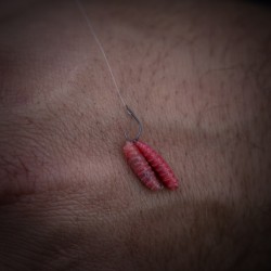 Size 18 Eyed Barbless 505 Hooks Frenzee FXT