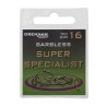 Size 16 Barbless Eyed Super Specialist Hooks Drennan