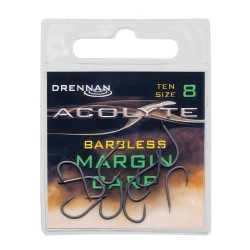 Size 8 Barbless Spade End Margin Carp Acolyte Hooks Drennan