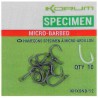 Size 12 Barbed Eyed Specimen Hooks Korum