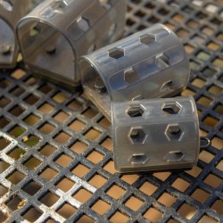 Micro 15g 0.5oz Hexmesh Plastic Open End Feeder Preston Innovations