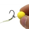 20 x Oval Rig Rings Matt Black O Rings Carp Fishing Terminal Tackle Swivels