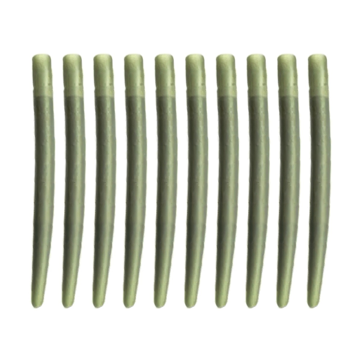 10 x Green Anti Tangle Rig Sleeves 40mm (soft) North Gate Tackle