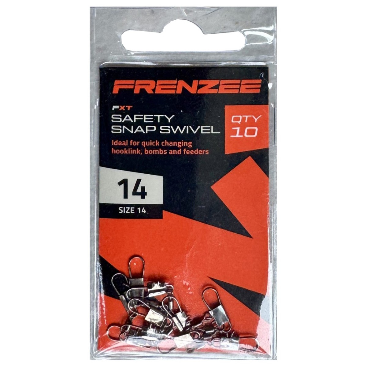 Safety Snap Swivels Size 14 Frenzee FXT