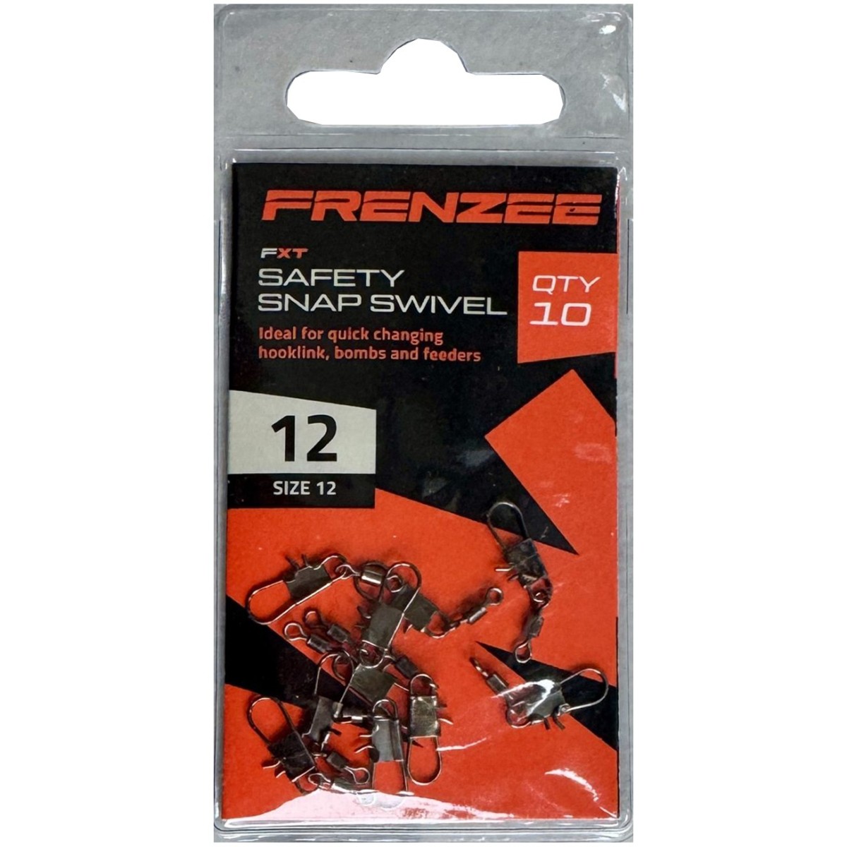 Safety Snap Swivels Size 12 Frenzee FXT