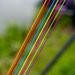 8-10 1.4mm Pink Hybrid Stretch Pole Elastic 2.5 metres Frenzee FXT