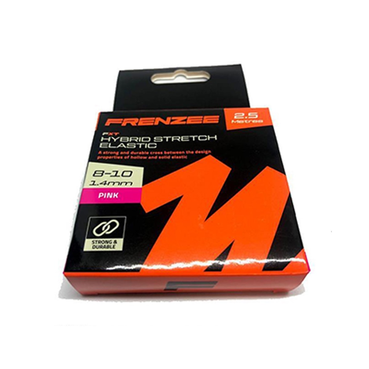 8-10 1.4mm Pink Hybrid Stretch Pole Elastic 2.5 metres Frenzee FXT