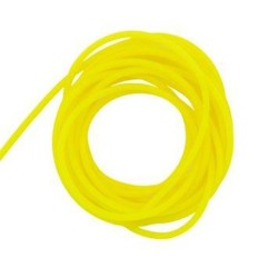 10-12 2.1mm Yellow Hollow Stretch Pole Elastic 2.5 metres Frenzee FXT