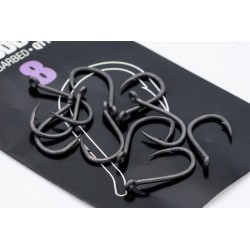 Size 10 Barbed Gravel Brown Korda Kaptor Choddy Hooks