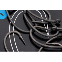 Size 10 Barbless Gravel Brown Korda Kaptor Kurv Shank Hooks