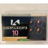 Size 10 Barbless Gravel Brown Korda Kaptor Kurv Shank Hooks