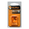 Size 18 Eyed Barbless Guru QM1 Hooks