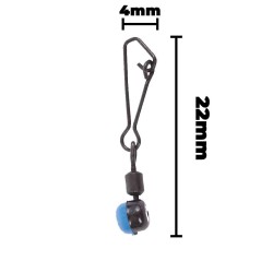 10 x Quick Change Feeder Beads Medium Swivels North Gate Tackle