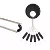 Adjustable Sliding Cylinder Float Stops North Gate Tackle