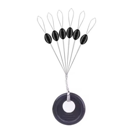 Adjustable Sliding Oval Float Stops North Gate Tackle