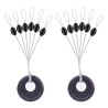 Adjustable Sliding Oval Float Stops North Gate Tackle