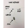 Adjustable Sliding Cylinder Float Stops North Gate Tackle