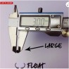 Adjustable Sliding Oval Float Stops North Gate Tackle